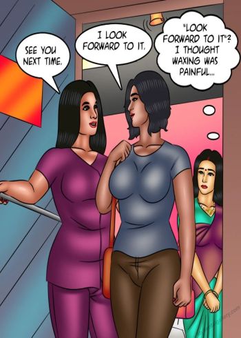 Cover of Savita Bhabhi 128 - Waxing Erotic
